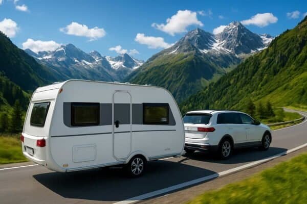 Karavanem do Alp: 7 klíčových rad, jak zvládnout horské trasy a stoupání