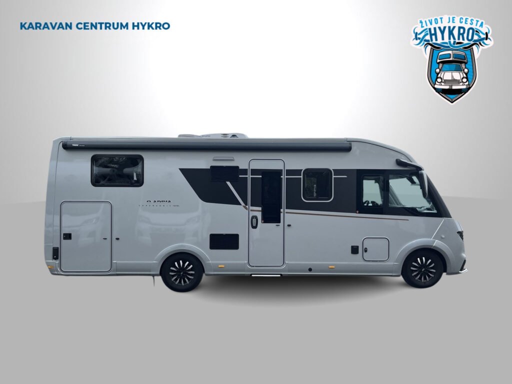 Nové obytné auto D. Appolonia s moderním designem a prostorným interiérem. Ideální pro dobrodružství!
